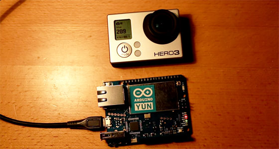 Cómo controlar una GoPro con Arduino Yun por Wifi