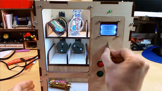 Máquina de vending casera con Arduino