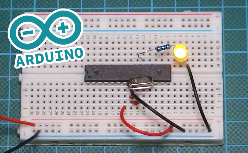 Cómo montar una Arduino minimalista sobre una placa de prototipo